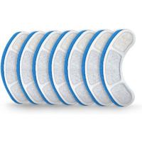Filtro de Agua para Fuente de Gatos 8pcs Azul Blanco Reemplazo para Accesorios de Fuente de Mascotas - details 0