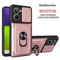Funda con soporte magnético para OPPO Realme, carcasa con ranura para tarjeta, para modelos 10, 4G, 9, 8, 7 Pro, 8i, 9i, C35, C31, Reno 8, 8T, A17, A58, A57, A52, A72, A76 - details 11