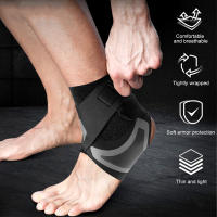 Tobillera de compresión deportiva, soporte estabilizador de tobillo, tendón, correa para aliviar el dolor, envolturas para lesiones de esguince de pie, baloncesto, correr, 1 ud. - details 6
