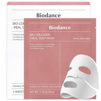 BIODANCE Bio-Collagen Real Deep Hydrating Overnight Hydrogel Mask, minimización de poros, mejora de la elasticidad, 34 g x4ea - details 0
