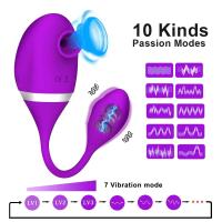 Leten 2 en 1 vibrador de succión para lamer el clítoris para mujeres 10 vibraciones clítoris succionador consolador estimulador juguetes sexuales productos para adultos - details 11