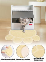 Alfombrilla Antideslizante Para Mascotas Gato Y Perro Forma De Uña De Gato Impermeable Para Comida Y Bebida Interior - details 7