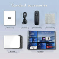 Proyector de Películas para el Hogar Android 13 Q6 300ANSI Wifi6 BT5.4 Resolución 720P - details 10