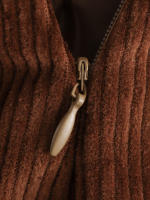 Minifalda Vintage de pana para mujer, falda acampanada de cintura alta, elegante e informal para oficina, Otoño e Invierno - details 12