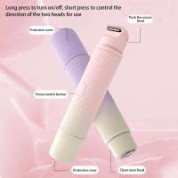 Recortador de Bikini pequeño 2 en 1 para mujer, removedor eléctrico recargable, afeitadora portátil para recortar el pelo en seco y húmedo - details 0