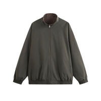 CHAIFENKO Chaqueta Bombé de Moda para Hombres Impermeable, Cierre de Cremallera, Forro de Poliéster - details 3