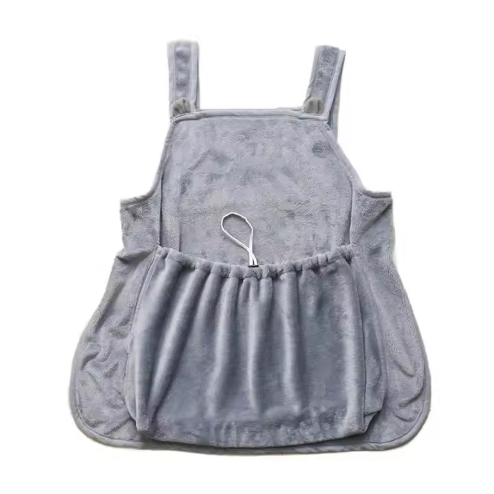 Mochila de transporte para mascotas, bolsa de pecho colgante de felpa para viajes al aire libre, perros y gatos pequeños - 1