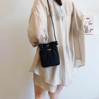 Bolso de lona con cordón de estilo coreano, bandolera de nailon de Color sólido, bolso de hombro, cartera, bolso para teléfono móvil, trabajador de oficina - details 16