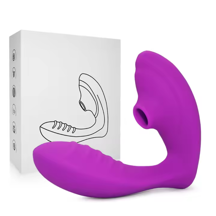 Inhalación vibrador juguetes sexuales usando pene masturbador femenino chupando - 1