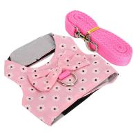 Arnés de chaleco para conejos con correa de pecho transpirable para hámster, accesorios para animales pequeños - details 4