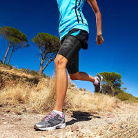 Mangas de compresión para el muslo para hombre y mujer, soporte elástico para la ingle dolorida, Reduce los calambres, deporte atlético, 1 piezas - details 7