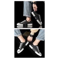 Zapatos De Lona De Los Hombres Temporada Zapatos De Tela Baja Zapatos De Junta Transpirable Zapatos Casuales - details 6