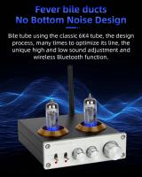 Amplificador de tubo Bluetooth PJ. Miao Olai M7 Preamplificador HiFi 6k4 tubo - details 5