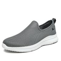 Zapatos Informales de Verano para Hombre 2025 Zapatos Deportivos Antideslizantes Transpirables de Malla Mocasines sin Cordones Talla 35-46 - details 1