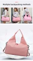 Bolsa de gimnasio para mujer, bolso de mano deportivo de gran capacidad con correa para el hombro, ideal para Yoga y natación - details 4