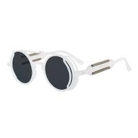 Gafas de sol clásicas retro con montura redonda, lentes de colores, gafas góticas para hombres y mujeres. - details 2