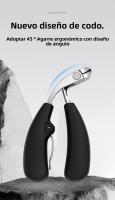 Cortauñas de gran apertura para codo, tijeras de uñas de acero inoxidable antisalpicaduras, juego de pedicura - details 2