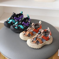 Sandalias deportivas para niños 2025 nuevos productos de verano Zapatos de malla transpirable con agujeros para niños Zapatos de playa huecos de secado rápido para niñas - details 13