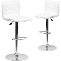 Vinilo con Base de Cromo, Acero Vinilo, Blanco, 2 Unidades - details 0