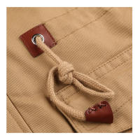Chaqueta de esteras MAGCOMSEN para hombre invierno con capucha desmontable y múltiples bolsillos parka para esquí y senderismo material de algodón exterior y forro de algodón season: otoño/invierno - details 17