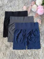 Pantalones cortos deportivos de yoga transpirables sin costuras para mujer, ajuste cómodo deportivo, ropa elástica para entrenamiento y fitness - details 0