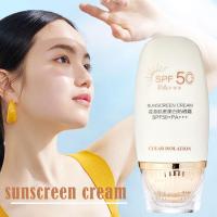 SPF50+ Bloqueador solar blanqueador Aislamiento Protección UV Protector solar Impermeable Refrescante Hidratante Protector solar no graso - details 2