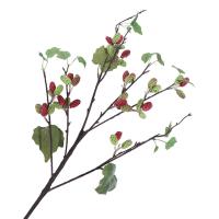 Ramas artificiales de morera de plástico, elegantes ramas de frutas de frambuesa hechas a mano, plantas falsas flexibles, tienda de Hotel - details 5