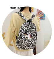 Bolsa de la escuela ins viento Japón y Corea campus estampado de leopardo de dibujos animados masculino y femenino estudiantes mochila de escuela media estudiante bolsa de la escuela bolsa de ordenador mochila de gran capacidad - details 3
