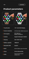2025 nuevo GT200 Smartwatch Video Chat conexión WIFI tarjeta SIM posicionamiento GPS llamada Bluetooth detección de ritmo cardíaco linterna modo deportivo AMOLED Fro HUAWEI 4G Smartwatch - details 20