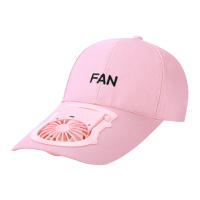 Gorra de Béisbol de Algodón Sólido Gorra de Verano Ajustable con Abanico - details 15
