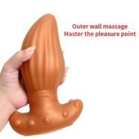 Enorme Plug de Anal de Silicona Estimulador de Prostatea y Espot de Gatillo para Hombres y Mujeres - details 4