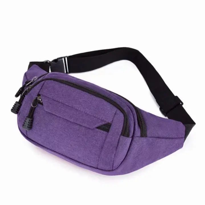 Bolsa de viaje con cremallera para exteriores, cartera para la cintura, cinturón para dinero, bolsa para teléfono - 1