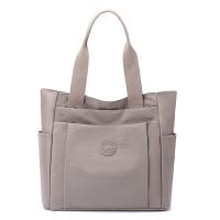 Casual bolso de las mujeres 2025 verano nueva moda de gran capacidad casual color sólido tela de nylon hombro portátil madre bolsa - details 0