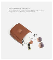 Bolso bandolera pequeño de cuero suave, bolso de hombro tipo cubo para mujer, novedad de primavera. - details 7