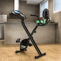 Estática Plegable con Volante de Inercia X-Bike, Sistema Silence Fit, Con y Sin Respaldo, Manillar y Sillín Regulable, Pulso, Pantalla LCD, Soporte para dispositivos, Ruedas - details 53
