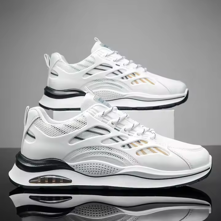 Zapatillas Casuales de Malla Transpirable para Hombres en Verano Novedad 2024 - 1