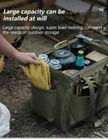 Bolsas De Almacenamiento Para Camping Y Exteriores Grandes Capacidad Impermeables Organizador De Herramientas Plegables Con Manijas - details 2