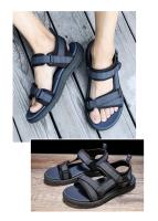 Sandalias transpirables antideslizantes para hombre, zapatos informales de plataforma, cómodos, para exteriores, vacaciones, playa, Verano - details 1