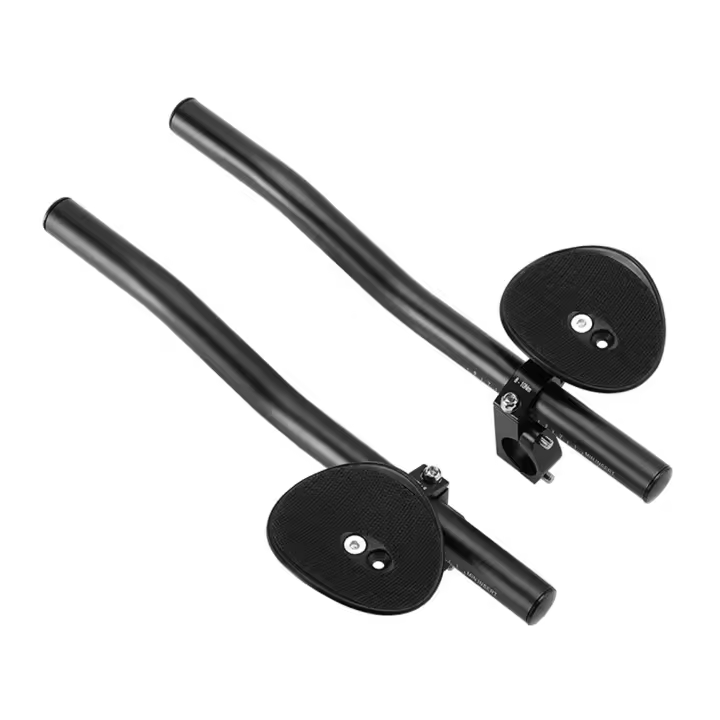 Manillar de Aleación de Aluminio WEST BIKING Barras de Descanso Clip-on TT para Triatlón, MTB, Bicicleta de Carretera Deportes y Salud - 1