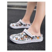 Sandalias ligeras de EVA para hombre, zapatos informales con agujeros, zuecos para amantes del jardín en casa, zapatillas planas de playa al aire libre, talla grande 49 - details 31
