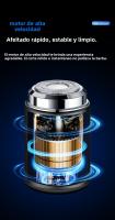 Afeitadora Eléctrica Portátil de Mini Acero Recargable, Adecuada para Adultos, Con Cuchilla de Malla Curvada, Lavable - details 9