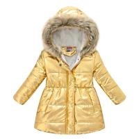 Manténgase abrigado y parece con estilo: chaqueta térmica con capucha para niña con acolchado alternativo de plumón para invierno - details 51