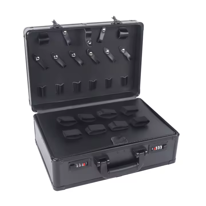 Estuche de transporte para peluquero, caja de almacenamiento de herramientas, Maleta de transporte para estilista, organizador de herramientas - 1