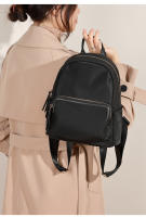Bolso de moda casual versátil de color sólido, nueva mochila de viaje premium con cremallera, bolso de mujer de lujo ligero. - details 13
