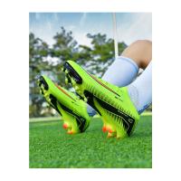 Zapatos De Fútbol Para Hombres De Alta Calidad Original Con Punta Larga Antideslizantes Para Entrenamiento Profesional Y Sociedad Cleats De Interior Microfibra Cierre De Laces Material De Suela De Goma - details 16
