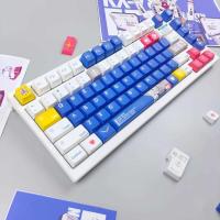 Anime ams 140-key SDA Profiled PBT Heat-sublimation Customized MX Switch nical Gaming Keyboard Keycaps - details 2