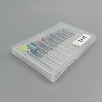 Kit Profesional de Cuidado de Uñas de 10 Piezas - Máquina de Pulido Eléctrica con Cepillos Intercambiables para Eliminación de Acrílico y Gel, Limpieza de Piel Muerta y Polvo - Set de Herramientas de Manicura DIY en Estuche Organizador Transparente - details 4