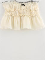 Topenomi Moda Arco Textura Sling Top Camisola Chic sin Espalda para Mujeres Estilo Y2K Verano 2025 - details 3