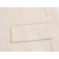 BUNO-2025 otoño nueva ropa de mujer estilo europeo y americano moda versátil casual chaqueta de traje suelta con rayas blancas. - details 10