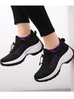 Zapatos de Caminada para Mujer Calcetines de Moda Zapatillas Transpirables Cómodos para Cuidado Postparto Plataforma Casual Loafers Antideslizantes - details 6